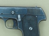 WW1 Vintage French Military Model 1914 Ruby .32 ACP Pistol by the Alkartasuma Firm in Spain
** Nice Original Example w/ Matching Mag! ** - 3 of 25