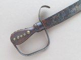 Civil War Period / Antique Blacksmith-Made D-Guard Fighting Knife SOLD - 6 of 13