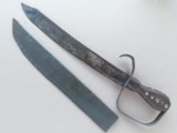 Civil War Period / Antique Blacksmith-Made D-Guard Fighting Knife SOLD - 13 of 13