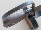Civil War Period / Antique Blacksmith-Made D-Guard Fighting Knife SOLD - 10 of 13