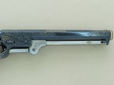 1971 Factory Engraved Navy Arms 1851 Colt Navy .36 Caliber Cap & Ball Revolver w/ Tiffany Style Grips, Fitted Case, & Accessories SALE PENDING - 12 of 25