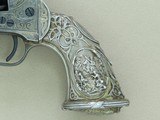 1971 Factory Engraved Navy Arms 1851 Colt Navy .36 Caliber Cap & Ball Revolver w/ Tiffany Style Grips, Fitted Case, & Accessories SALE PENDING - 6 of 25