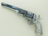 1971 Factory Engraved Navy Arms 1851 Colt Navy .36 Caliber Cap & Ball Revolver w/ Tiffany Style Grips, Fitted Case, & Accessories SALE PENDING - 24 of 25