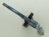 1971 Factory Engraved Navy Arms 1851 Colt Navy .36 Caliber Cap & Ball Revolver w/ Tiffany Style Grips, Fitted Case, & Accessories SALE PENDING - 13 of 25
