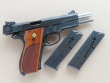1979 Vintage Smith & Wesson Model 52-2 Pistol in .38 Special S&W Wadcutter w/ Original Box, Manual, Etc.
** Spectacular All-Original Beauty ** SOLD - 20 of 24