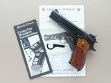 1979 Vintage Smith & Wesson Model 52-2 Pistol in .38 Special S&W Wadcutter w/ Original Box, Manual, Etc.
** Spectacular All-Original Beauty ** SOLD - 21 of 24
