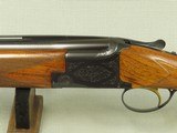 1957 Vintage Belgian Browning Superposed Grade 1 12 Gauge Shotgun w/ 28" Inch Barrels SOLD - 2 of 25