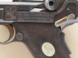 Presentation Cased Engraved DWM Luger Commercial, Cal. .30 Luger/7.65 mm Para., Pre-WWI SOLD - 6 of 13