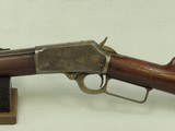 1907 Vintage Marlin Model 1894 Rifle in .32-20 Winchester Caliber
** Very Nice 100% Original & Honest Gun ** - 8 of 25