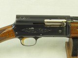 1972 Vintage Belgian Browning A5 Light Twenty Shotgun w/ 28" Vent Rib Full Choke Barrel
** Spectacular Example ** - 3 of 25