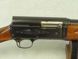 Rare 1940 Vintage Browning A5 Sweet Sixteen Semi-Auto Shotgun
** Spectacular All-Original Belgian-Made Gun ** - 3 of 25