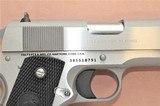 **Brushed Stainless** Colt Government Series 80 1911 Pistol in .38 Super Caliber
** Minty Like-New Example! ** SOLD - 10 of 12