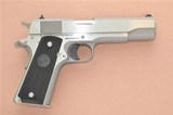 **Brushed Stainless** Colt Government Series 80 1911 Pistol in .38 Super Caliber
** Minty Like-New Example! ** SOLD - 2 of 12