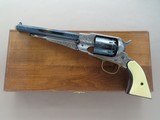 1969 Vintage Navy Arms Factory Engraved Remington Model 1858 Army .44 Cal. Revolver w/ Walnut Case & Accessories
** MINT & Unfired! **
SOLD - 2 of 24