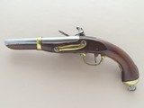 Antique 1820's to 1830's Flintlock Belgian / French Mre. Rle. de St. Etienne .71 Caliber Officer's Cavalry Pistol - 7 of 24