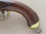 Antique 1820's to 1830's Flintlock Belgian / French Mre. Rle. de St. Etienne .71 Caliber Officer's Cavalry Pistol - 8 of 24