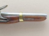 Antique 1820's to 1830's Flintlock Belgian / French Mre. Rle. de St. Etienne .71 Caliber Officer's Cavalry Pistol - 5 of 24