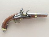 Antique 1820's to 1830's Flintlock Belgian / French Mre. Rle. de St. Etienne .71 Caliber Officer's Cavalry Pistol - 2 of 24