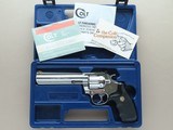 1986 Polished Stainless Steel Colt King Cobra .357 Magnum Revolver w/ Box & Paperwork
** Stunning Mirror-Bright Polish ** SOLD - 25 of 25