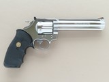 1986 Polished Stainless Steel Colt King Cobra .357 Magnum Revolver w/ Box & Paperwork
** Stunning Mirror-Bright Polish ** SOLD - 6 of 25