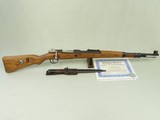 WW2 German Kriegsmarine 1939 "42" Code Mauser K98 Rifle in 8mm Mauser w/ Bayonet
** Mitchell's Mauser ** - 1 of 25