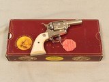 Colt Sheriff's Model Single Action, Ivory Grips, Cal. .44/40, 3 Inch Barrel, Nickel Finished
** SOLD ** - 5 of 5