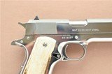 **Bright Stainless Steel** Colt Government Model 1911 Series 80 MK IV **1988 Mfg** - 7 of 24