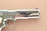 **Bright Stainless Steel** Colt Government Model 1911 Series 80 MK IV **1988 Mfg** - 8 of 24