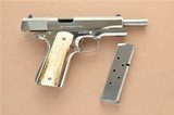 **Bright Stainless Steel** Colt Government Model 1911 Series 80 MK IV **1988 Mfg** - 24 of 24
