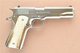 **Bright Stainless Steel** Colt Government Model 1911 Series 80 MK IV **1988 Mfg** - 5 of 24