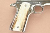 **Bright Stainless Steel** Colt Government Model 1911 Series 80 MK IV **1988 Mfg** - 6 of 24