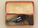 Smith & Wesson .38 Safety Hammerless Fourth Model, (.38 New Departure), Cal. .38 S&W, includes Box - 1 of 14