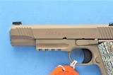 Colt Model M45A1 Government Model .45 ACP Pistol w/ Box, Manual, Etc. **Desert Bronze Finish Colt 1911** SOLD - 4 of 14