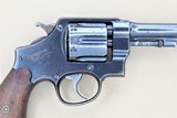 **1st Year Production!**
Smith & Wesson Model 1917 .45acp with Holster
**Early Groove Cut Hammer** - 8 of 19