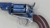 1985 Vintage Uberti 1849 Colt "Wells Fargo" Pocket Model Revolver in Factory Presentation Case w/ Accessories - 3 of 17