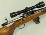 1966 Paul Jaeger Deluxe Custom 98 Mauser Sporter in .358 Norma Magnum w/ period Leupold Scope, Gun-Ho Case, & Hat SALE PENDING - 19 of 25