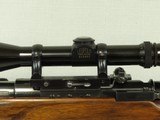1966 Paul Jaeger Deluxe Custom 98 Mauser Sporter in .358 Norma Magnum w/ period Leupold Scope, Gun-Ho Case, & Hat SALE PENDING - 12 of 25