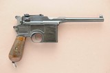 **1911 Mfg** Pre-War Commercial Mauser C96 "Broomhandle" Pistol .30 Mauser - 1 of 18