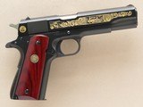 Colt Government Model 1911, Los Angeles County Sheriff's Dept. Commemorative, Cal. .45 ACP, 70 Series - 10 of 11