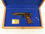 Colt Government Model 1911, Los Angeles County Sheriff's Dept. Commemorative, Cal. .45 ACP, 70 Series - 1 of 11