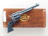 Colt Single Action Army, 3rd Generation, Cal. .357 Magnum, 7 1/2 Inch Barrel, 1978 Vintage - 1 of 11