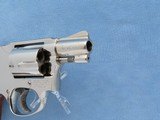 Smith & Wesson Model 38 Airweight, Nickel Finished, Cal. .38 Special SOLD - 8 of 12