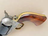 Colt 2nd Model Dragoon, Italian Replica, Engraved, .44 Cal. Percussion - 7 of 12