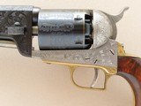 Colt 2nd Model Dragoon, Italian Replica, Engraved, .44 Cal. Percussion - 3 of 12