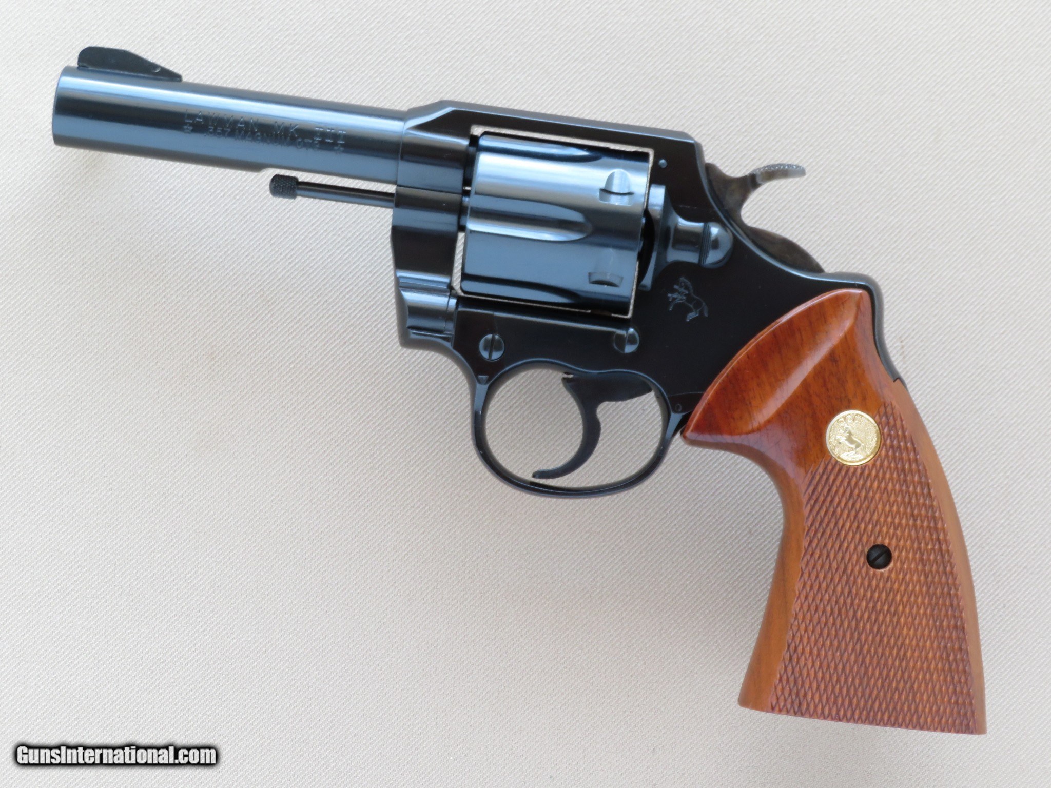 Colt Lawman MK III, Cal. .357 Magnum, 4 Inch Barrel, 1978