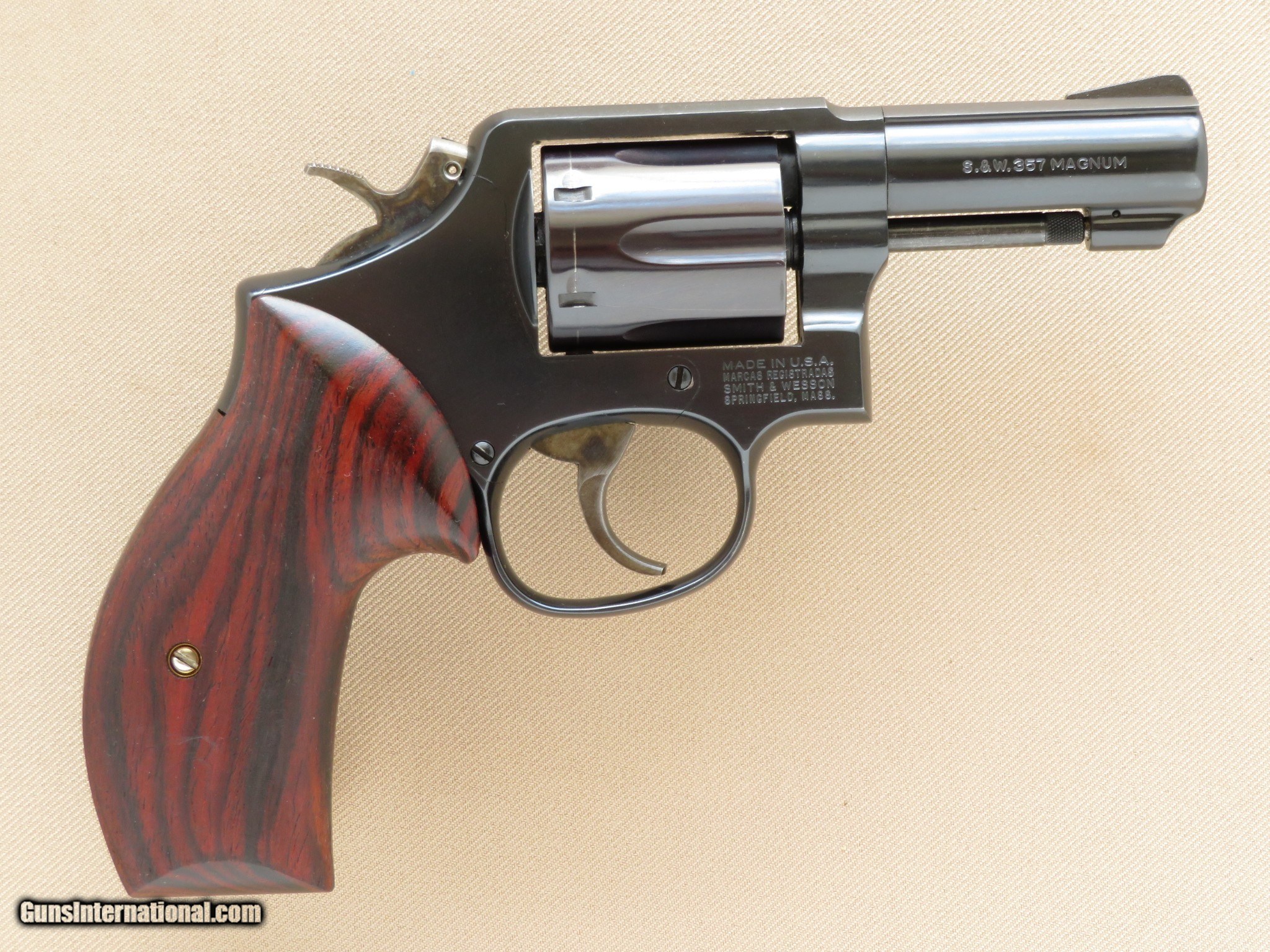 Smith And Wesson Model 13 Cal 357 Magnum 3 Inch Heavy Barrel 2117