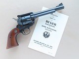 1972 Vintage Old Model 3-Screw Ruger Blackhawk .357 Magnum Revolver w/ Box & Manual
** Minty Non-Modified & Test Fired Only Example! ** - 25 of 25