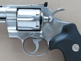 1982 Vintage Stainless Steel Colt Python w/ 6" Inch Barrel
** Beautiful Condition ** - 4 of 25