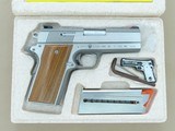 1993-96 Vintage Coonan Arms Model B Cadet .357 Magnum Pistol w/ Box, Manual, Etc.
** RARE & FLAT MINT!! **SOLD** - 3 of 25