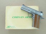 1993-96 Vintage Coonan Arms Model B Cadet .357 Magnum Pistol w/ Box, Manual, Etc.
** RARE & FLAT MINT!! **SOLD** - 1 of 25